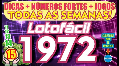 lotofácil 1972 - lotofacil 1972 de quarta